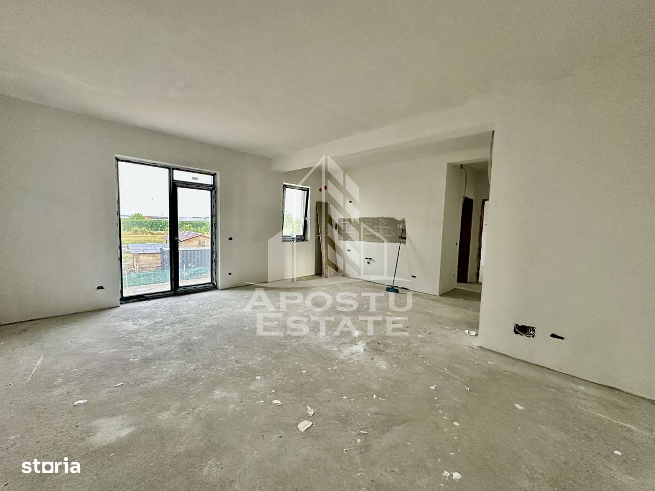 Apartament cu 2 camere, semidecomandat, etaj 1, zona Lidl din Giroc - Imagine principală: 2/6