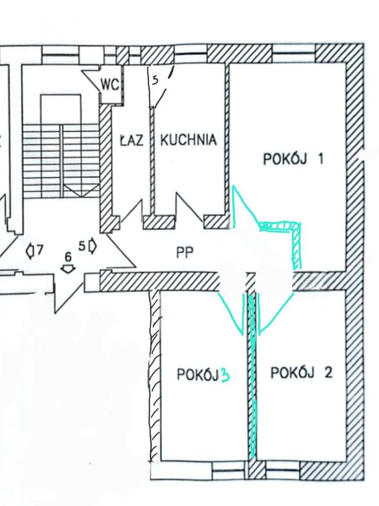 Mieszkanie 64,35 m² , 2 pokoje, Katowice Śródmieście, ul. Anioła - Pełny obrazek: 3/20