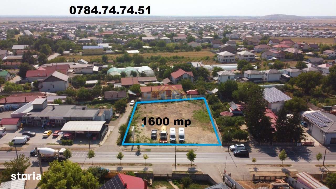 Teren comercial | 1600mp| comuna Berceni - Imagine principală: 2/5