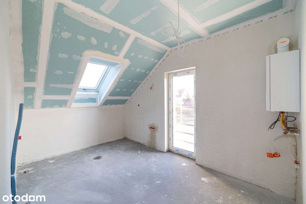 Jasny dom w zabudowie bliźniaczej - Drzonków-15