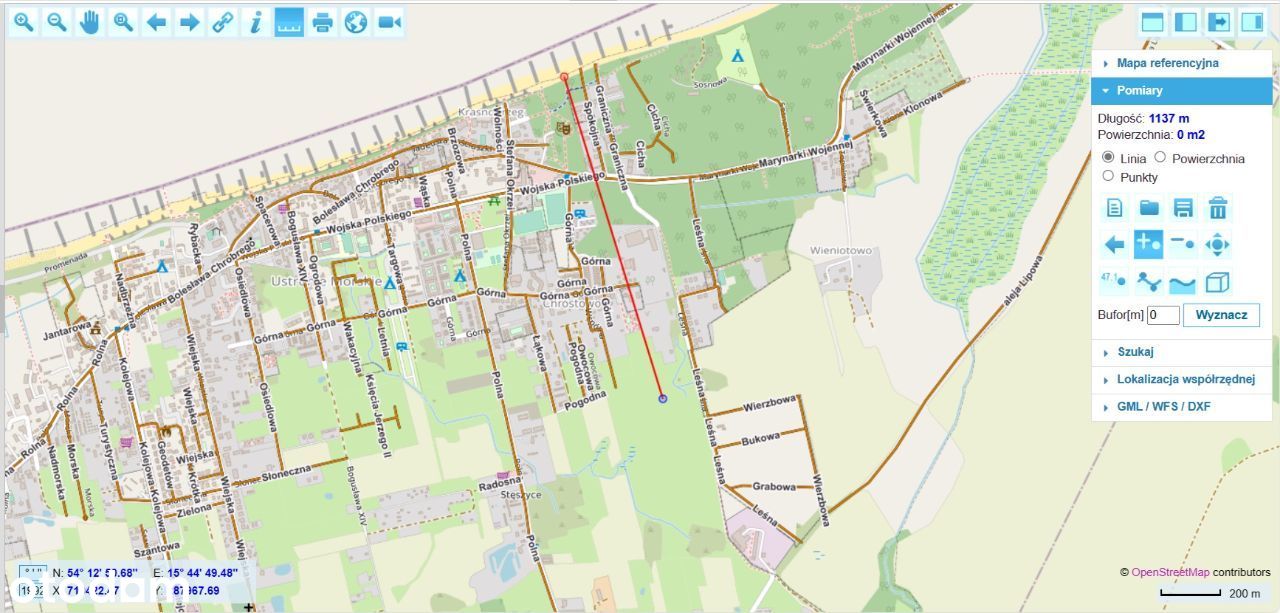 Działki inwestycyjne Ustronie Morskie 3000 m2