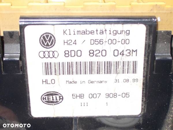 Audi A4 B5 panel klimatyzacji - 4