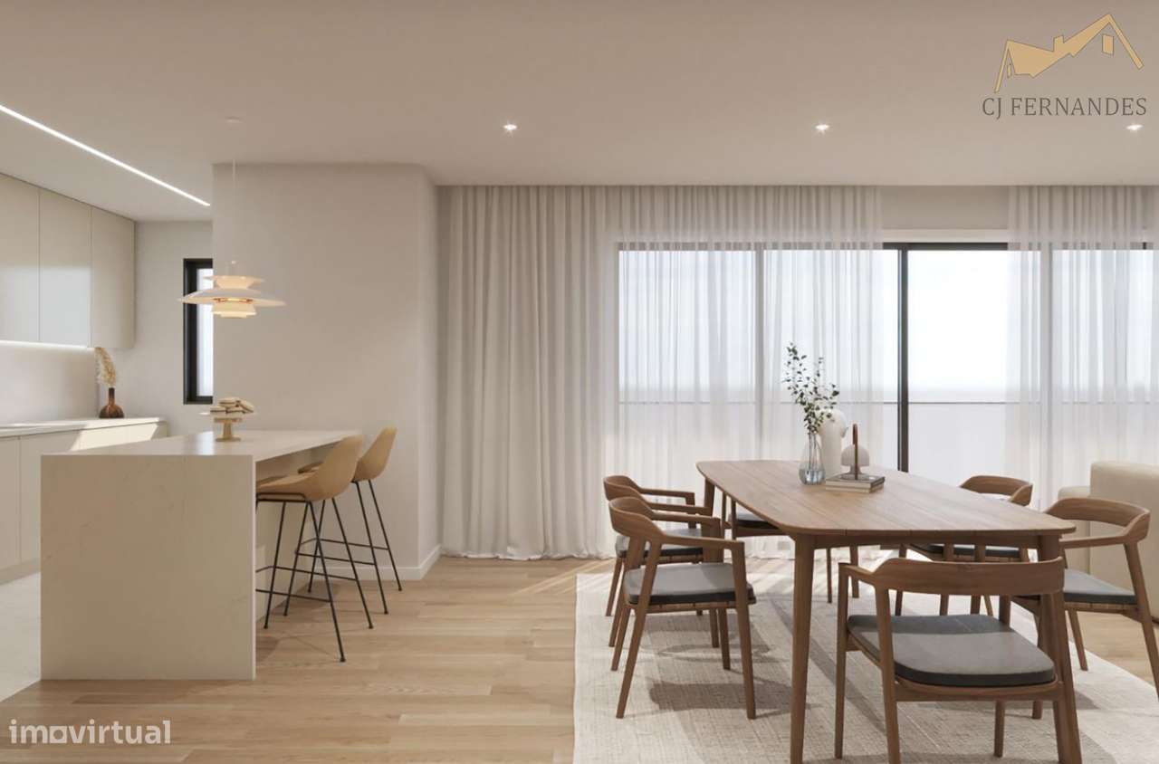 Apartamento T1 com varanda na Maia-2