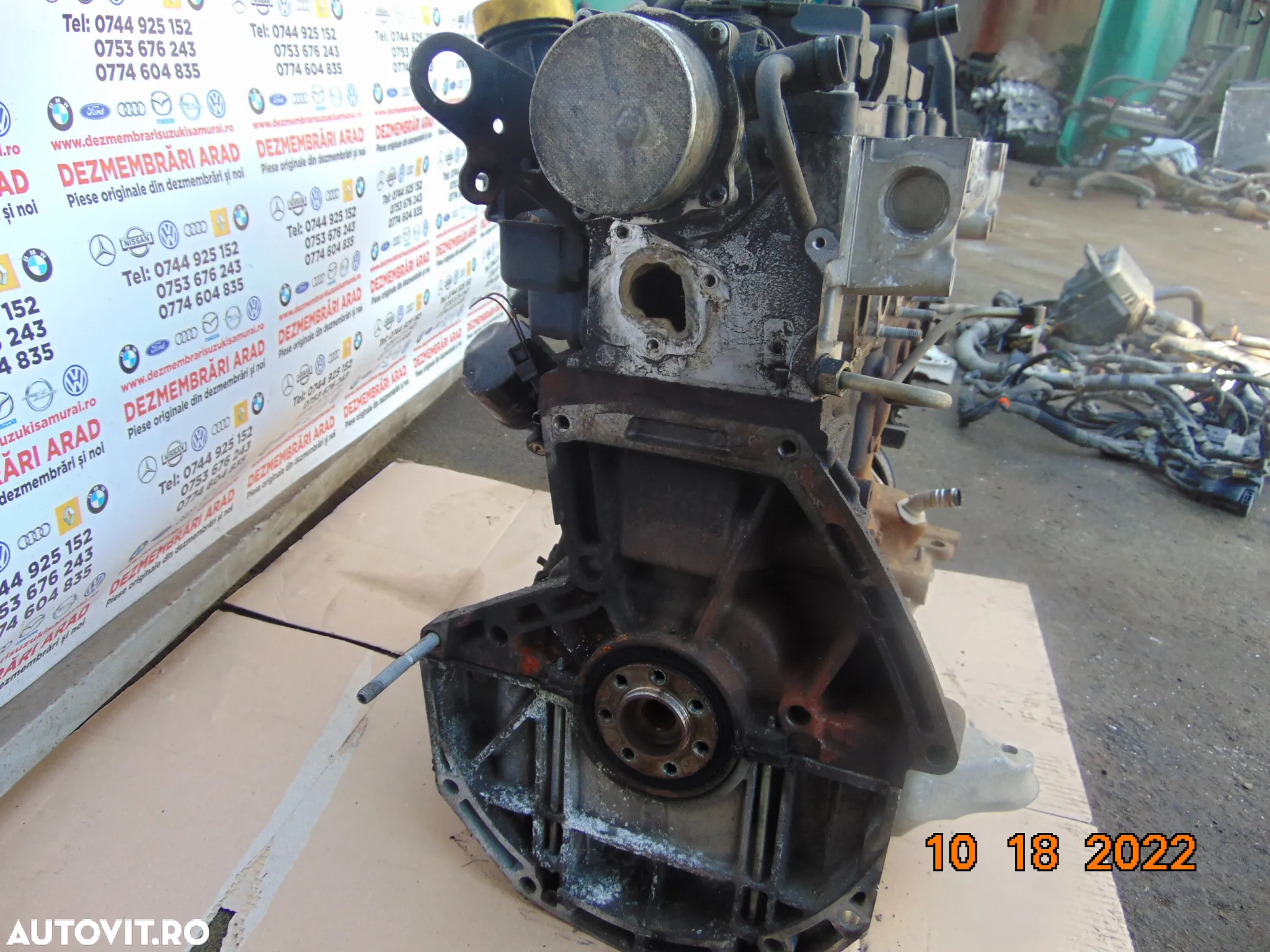 Motor renault 1.5 euro 5 k9kj836 Megane 3 Scenic 3 Dacia Logan Sandero Clio 4 duster nissan qashqai juke - 2