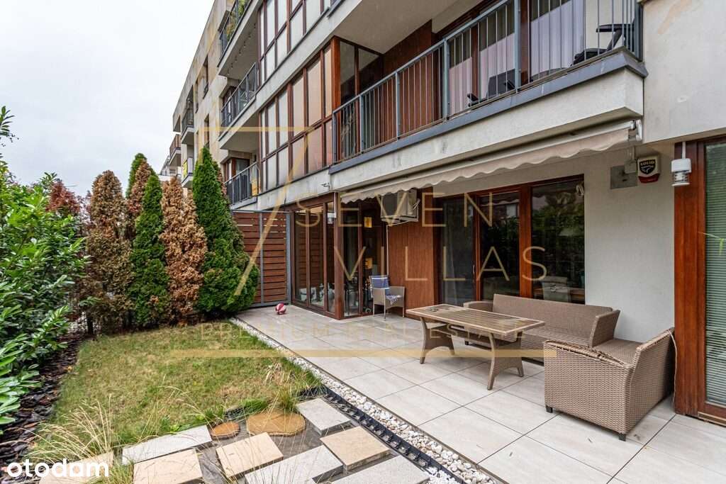 Apartament z ogrodem w sercu Miasteczka Wilanów-13