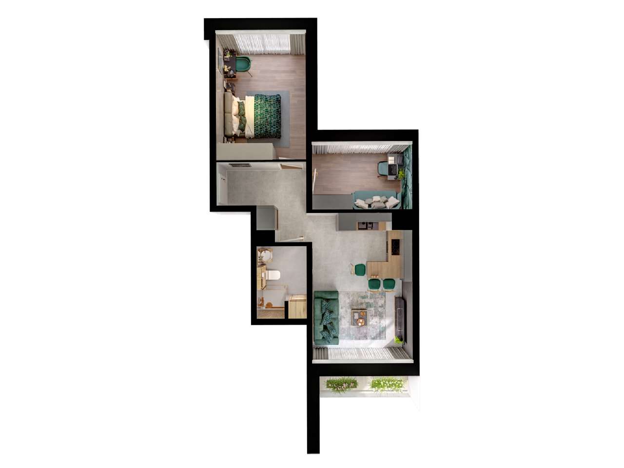 C.107.D - Nowoczesne osiedle z udogodnieniami - Pełny obrazek: 2/7