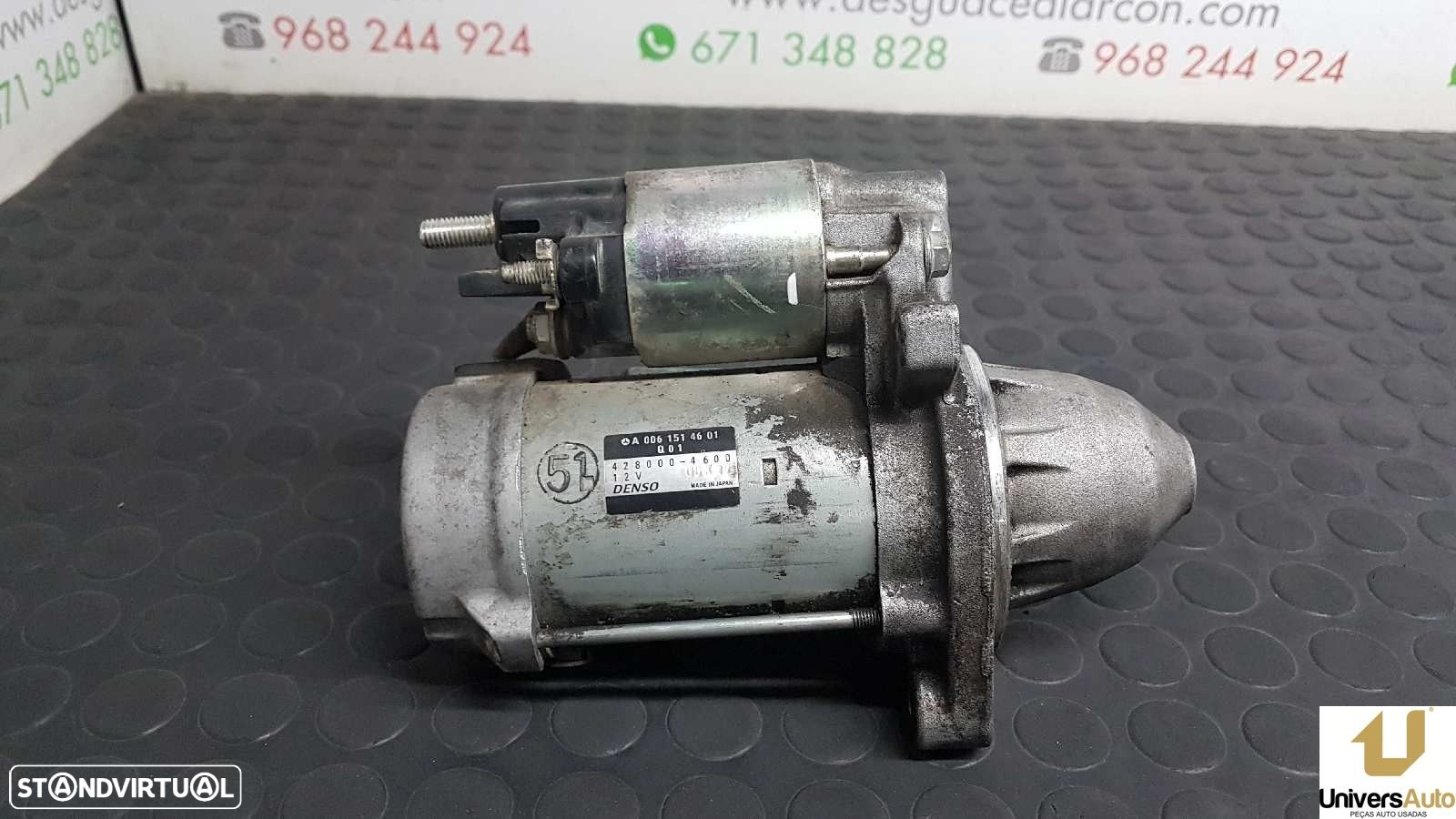 MOTOR DE ARRANQUE MERCEDES CLASE C (W204) BERLINA C 200 CDI (204.007) - 2