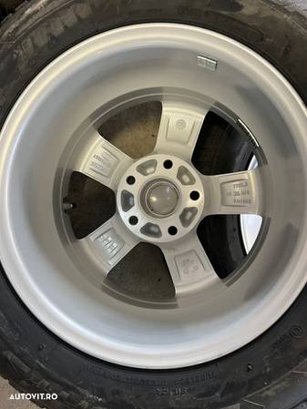 vând set jante aliaj Hyundai I30 GDH pe 15” cu anvelope noi de iarnă - 6