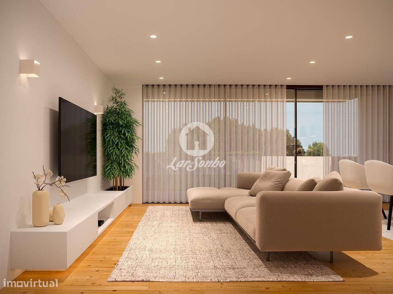 Moradias T3 NOVA c/ garagem fechada e piscina em Árvore, Vila do Conde - Grande imagem: 4/11