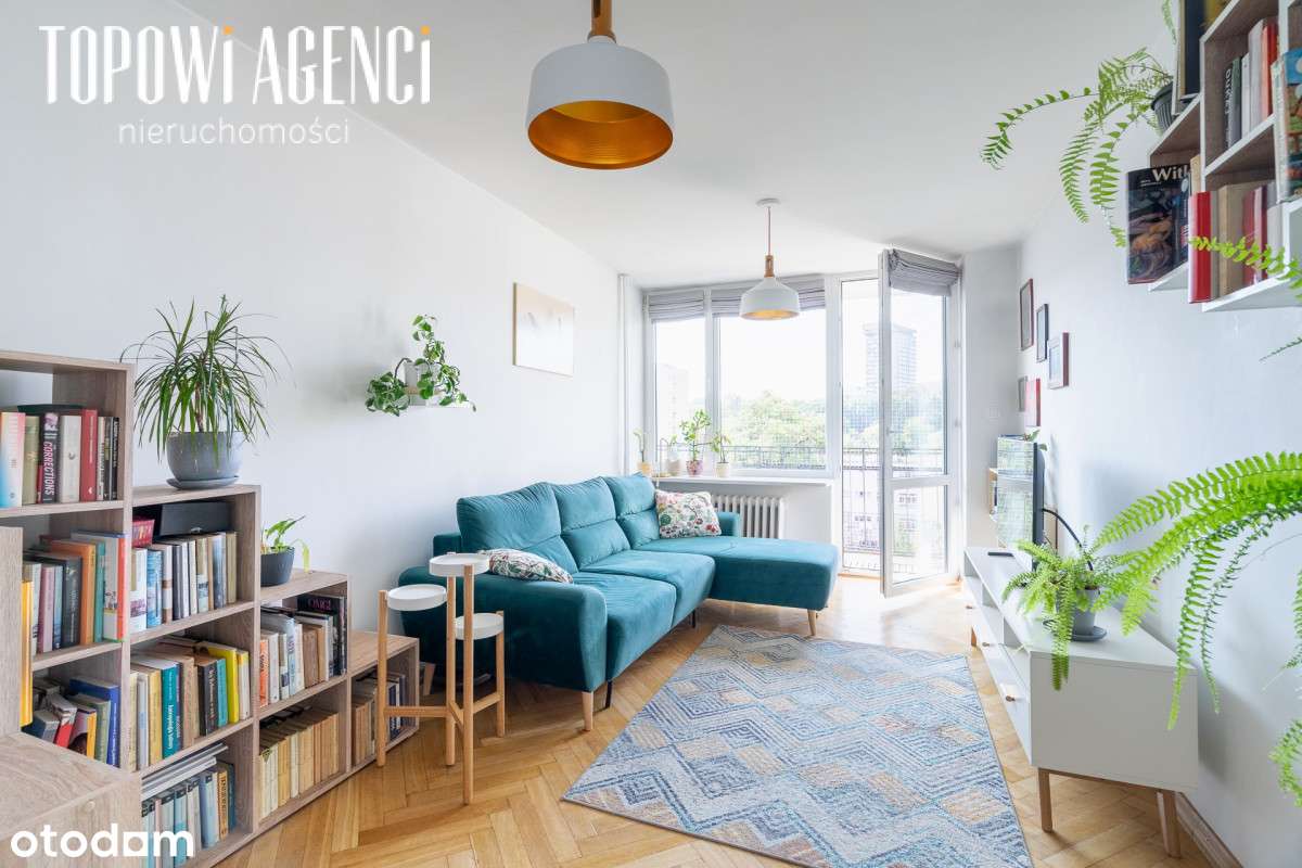 2 pokoje 49,5 m2, Solec 54, winda balkon Metro Cnk-0