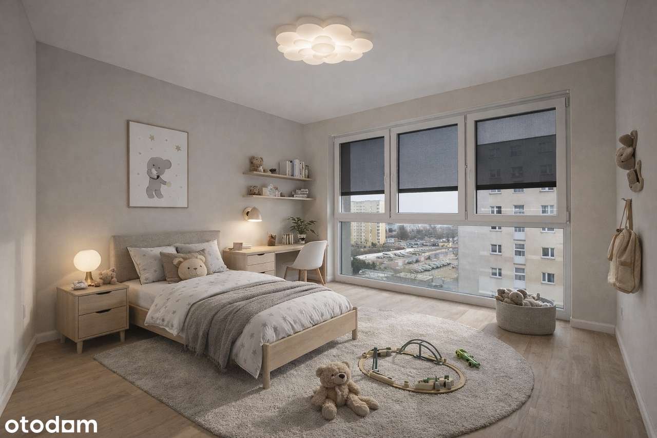 Przestronny i słoneczny apartament na Bartodziejach z panoramą miasta-3