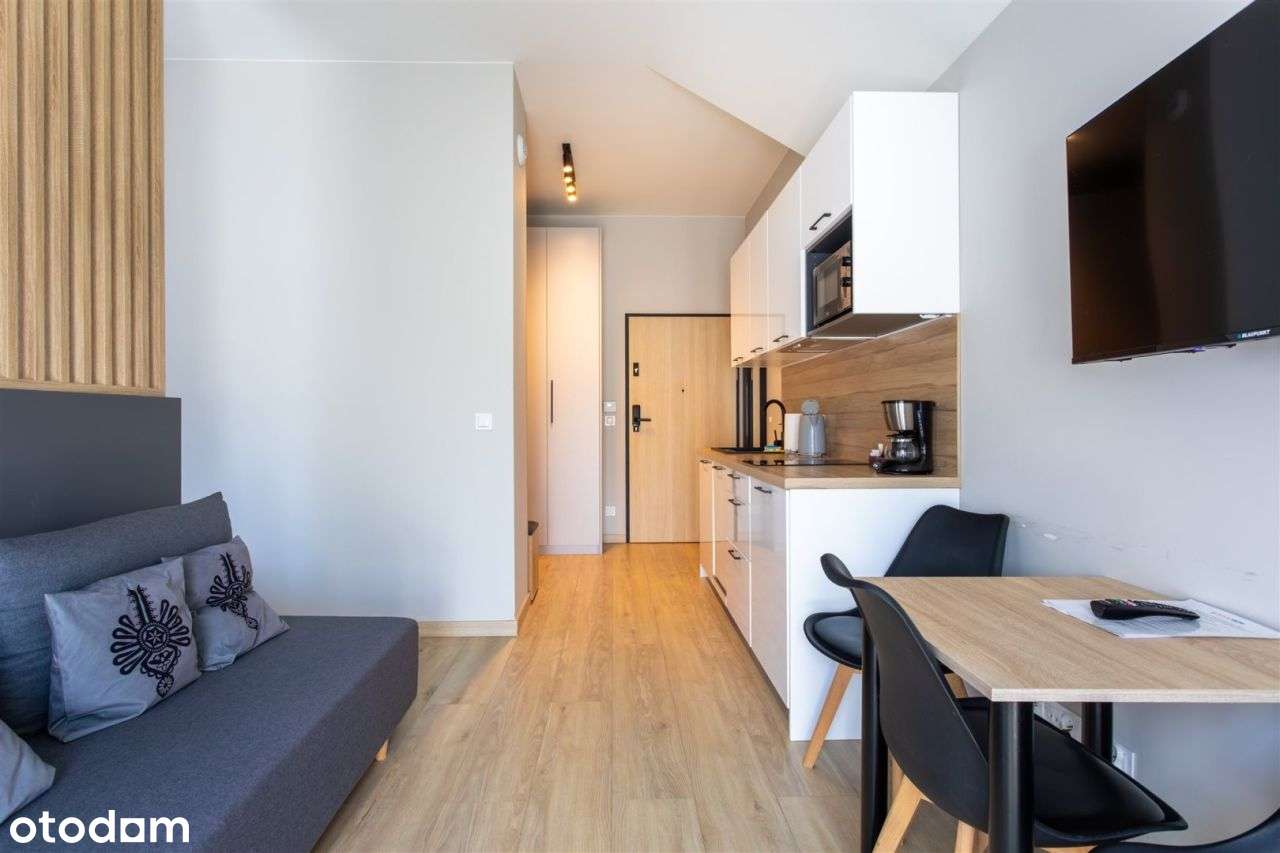 Lokal typu studio z wydzieloną sypialnią - More