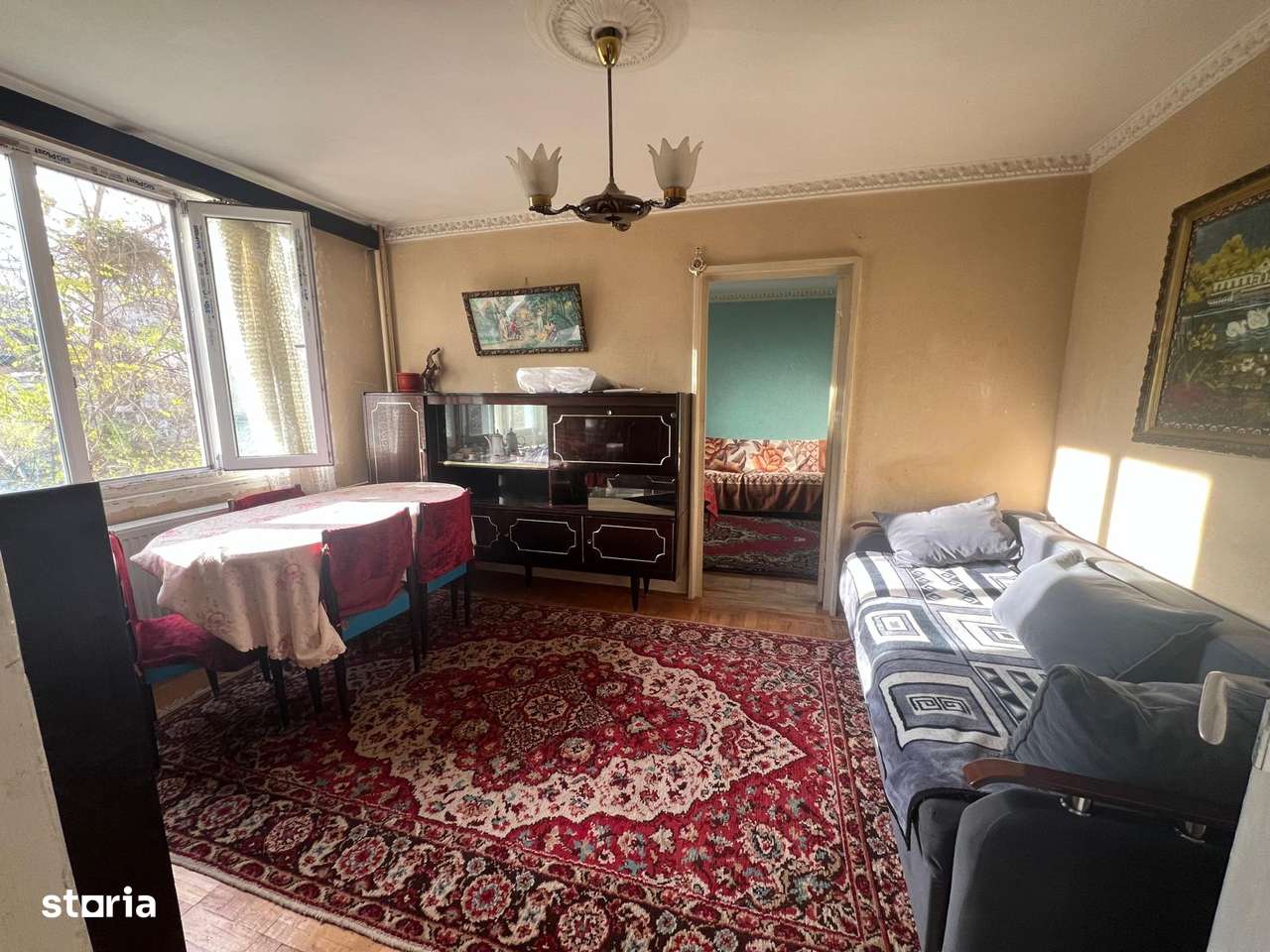 vand apartament cu 3 camere micro 19 et 1 pret 73.000 e neg-9