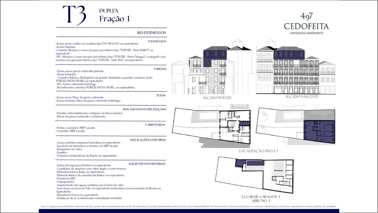 Apartamento T3 Duplex em construção na Rua de Cedofeita  - Porto-2