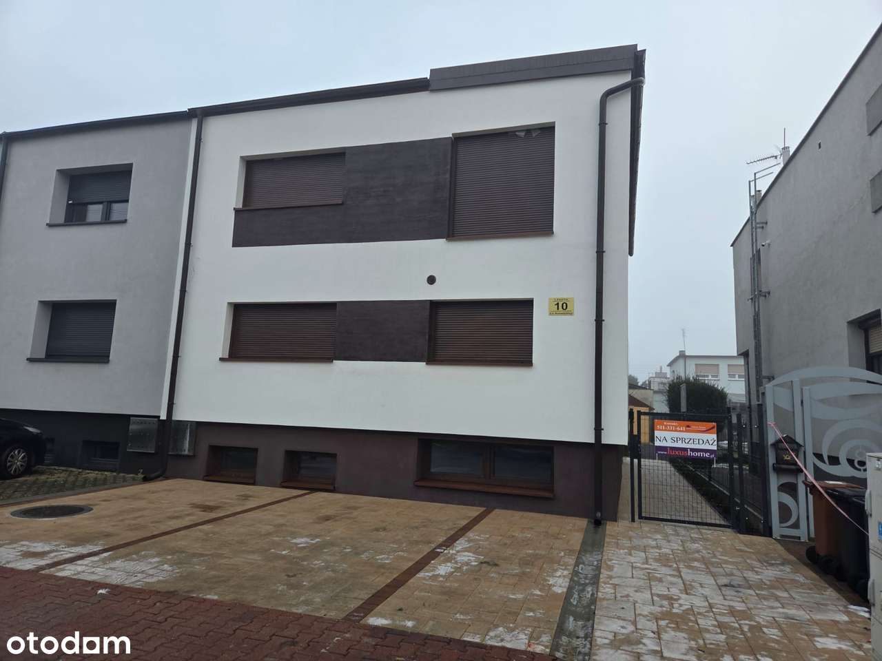 Na sprzedaż KOMFORTOWY DOM bliźniak 159 m2 - Leszno - Gronowo-0