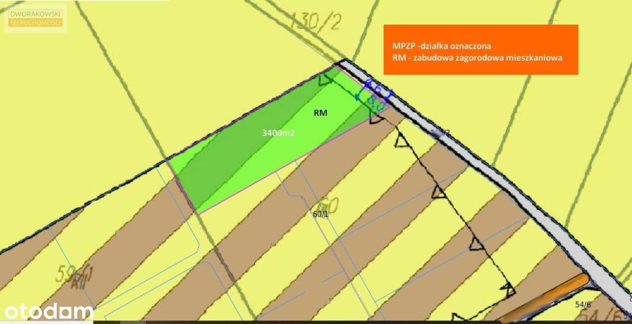 Działka siedliskowa, zagrodowa z Mpzp - Pełny obrazek: 4/13