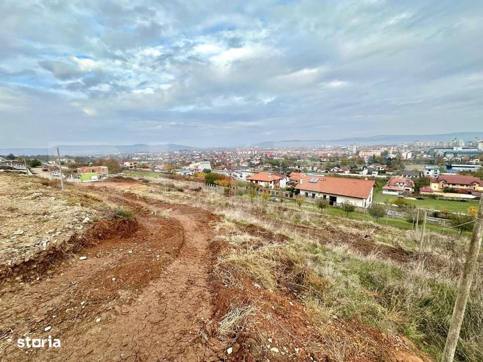 Teren intravilan cu priveliste panoramica, 1068 mp, zona-Skit - Imagine principală: 2/2