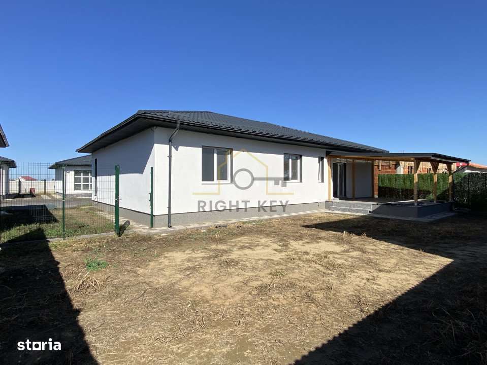 Casa parter 4 cam, 450mp teren, finisaje LUX, pompa!Comision 0%! - Imagine principală: 3/14