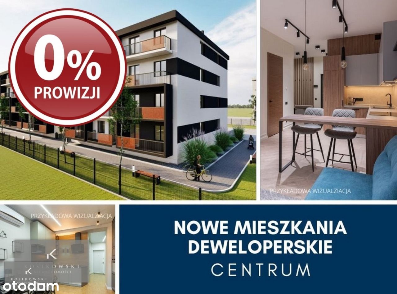 Mieszkanie 46m2 w nowym budownictwie,Namysłów