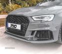 GRELHA PARA AUDI A3 8V 17-19 LOOK RS3 PRETO BRILHANTE - 2