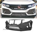 PARA-CHOQUES FRONTAL PARA HONDA CIVIC 16- LOOK TYPE-R - 1