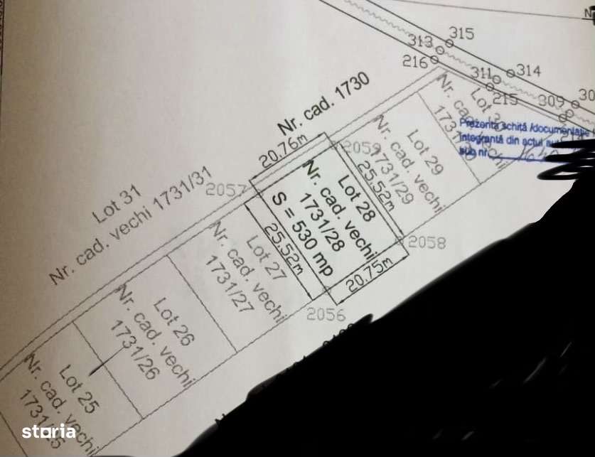 Teren intravilan 530 mp. Bod jud. Brasov - Imagine principală: 5/5