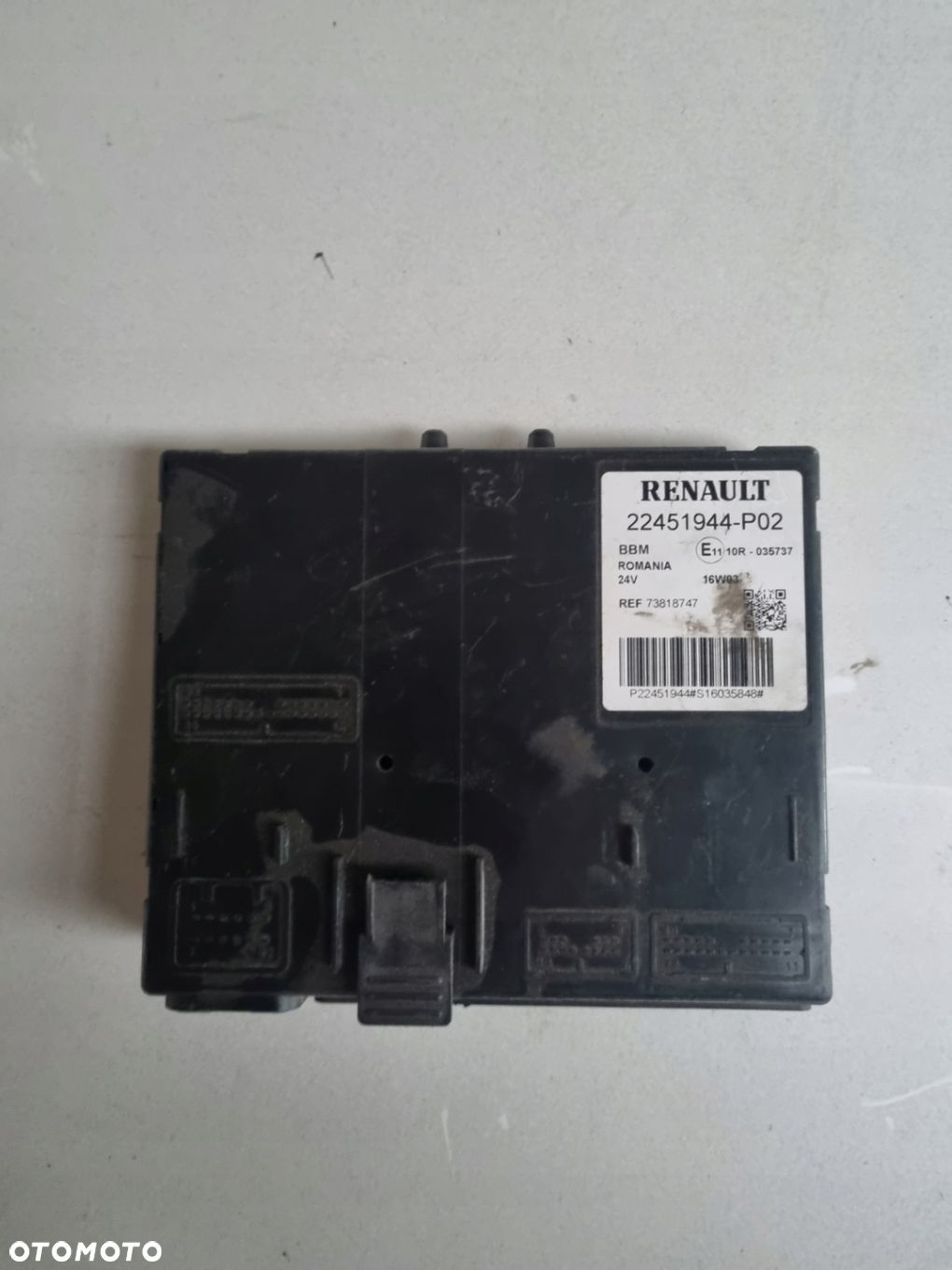 STEROWNIK KOMPUTER MODUŁ BBM RENAULT GAMA T RANGE C K 22451944 P02 - 1