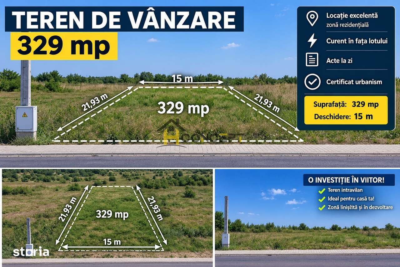 Oportunitate teren ideal pentru constructie lg Mega Parc 5 min STV-0