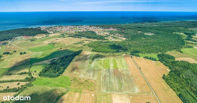 Działka budowlana w Jarosławcu 1900m od plaży