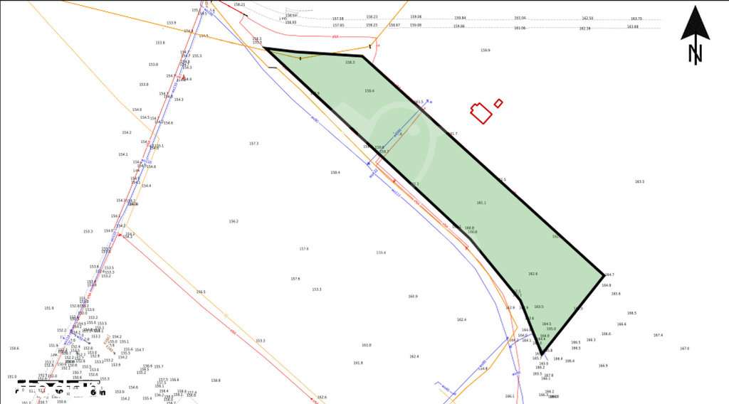 Działka zagrodowa RM/ 1, 33 ha/media/MPZP/bez prow-6