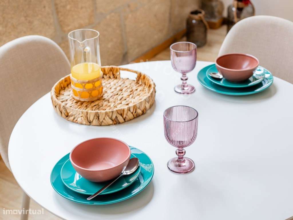 Apartamento T1 Duplex Totalmente Equipado e Mobilado no Bonfim, Porto-14