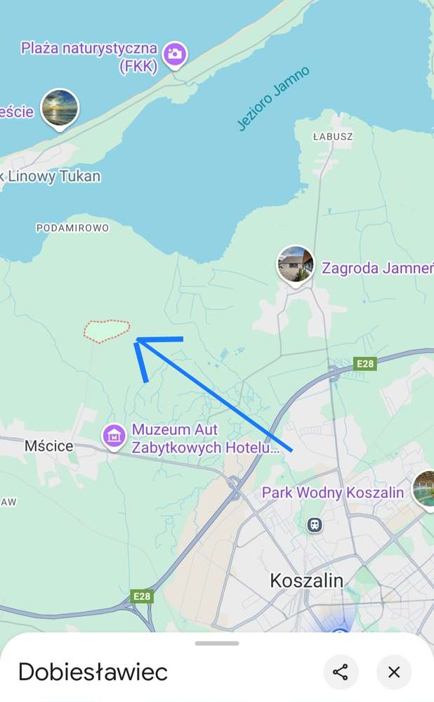 Ładna sucha działka blisko Koszalin, morze, las ,jezioro, media. Raty-0