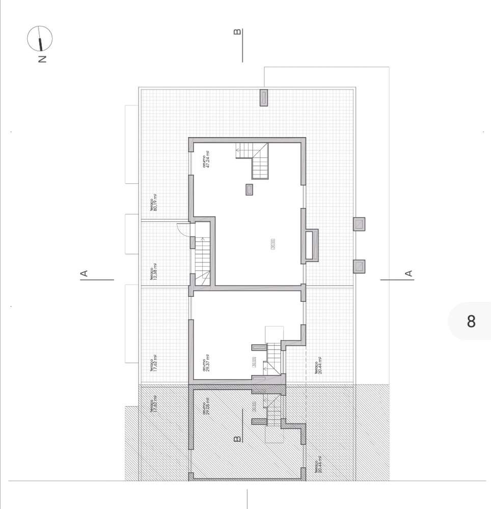 T3 novos em construção no Montijo com garagem e arrecadação. - Grande imagem: 5/10