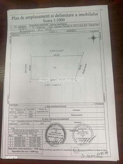 TEREN INTRAVILAN - AGIGEA - Imagine principală: 3/3