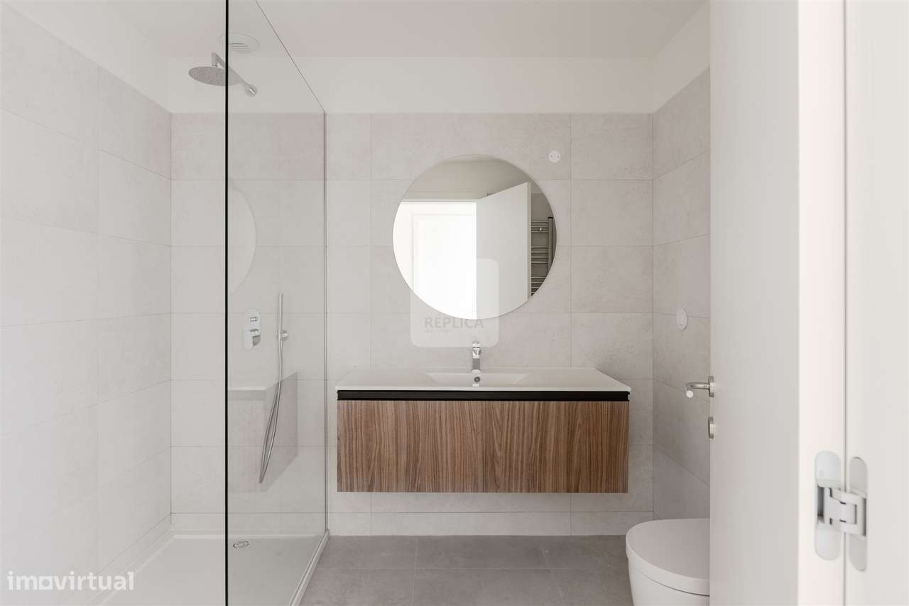 T3 com Varanda Vistas Mar Canidelo | T3 Gaia | Apartamento Le Parc-31