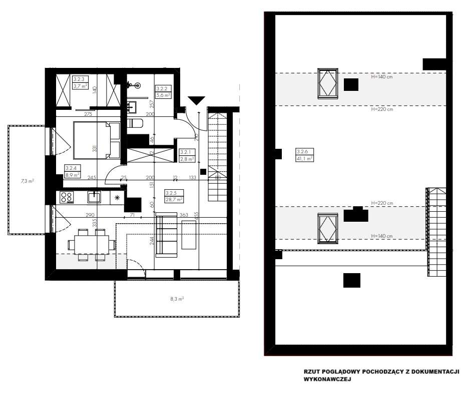 Przestronne mieszkanie z antresolą|84,82 m2| OSTATNIE WOLNE MIESZKANIA - Pełny obrazek: 3/16
