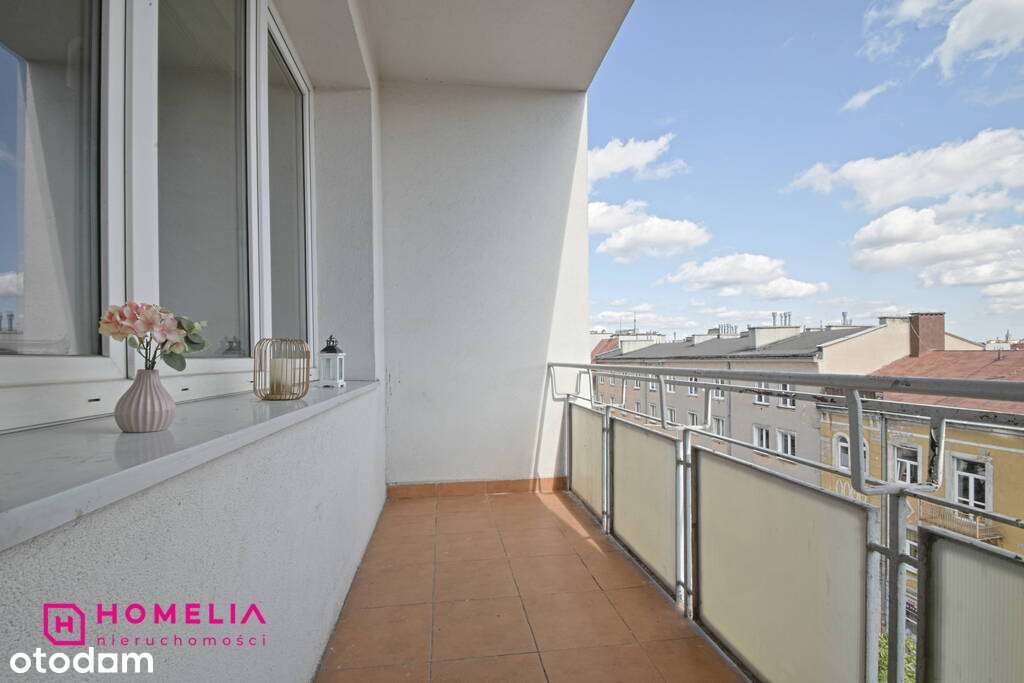 Centrum Kielc, duży balkon i parking-12