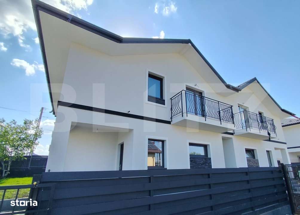 Duplex 129 mp totali, 250 mp teren Horpaz - Imagine principală: 5/6