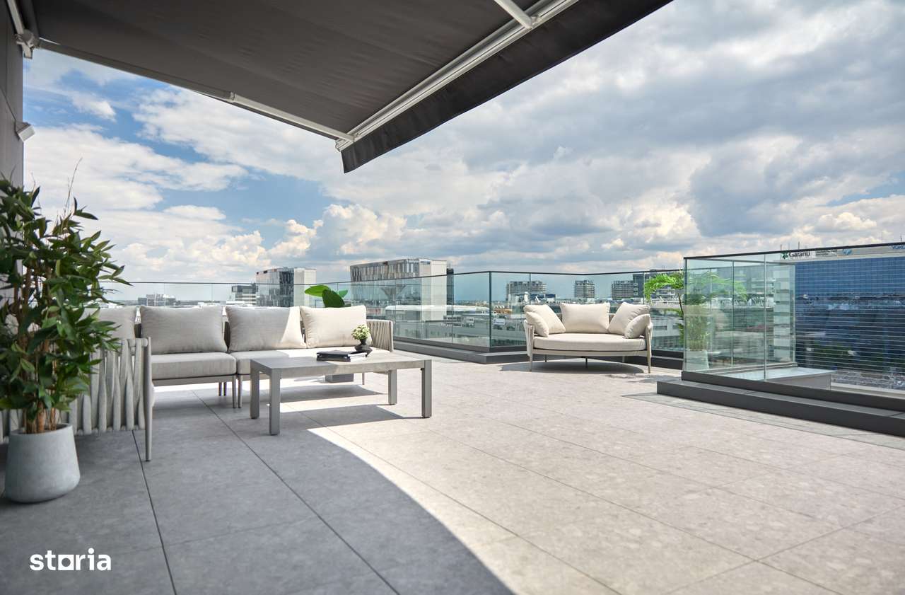 AFI Home North - Penthouse, mobilat&utilat, pet friendly, Et 10 - Imagine principală: 3/20