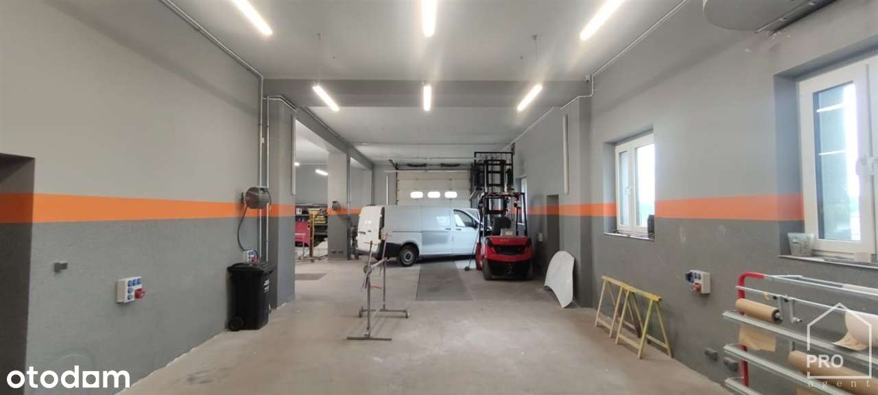 Warsztat, lakiernia + budynek mieszkalny-5