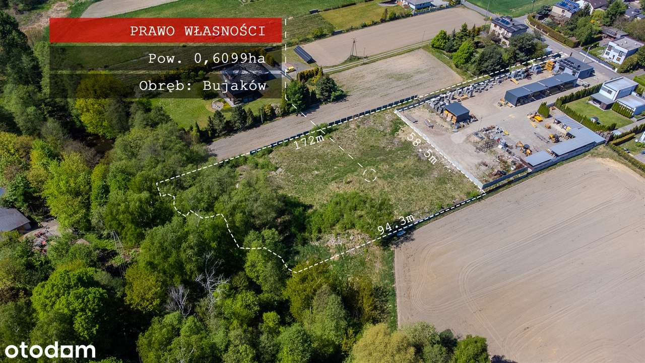 Idealna pod dom i usługi – działka w spokojnej dzielnicy Mikołowa - Pełny obrazek: 2/7