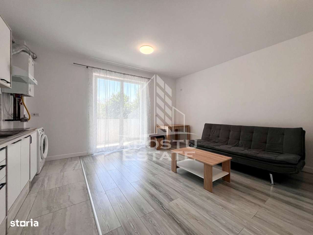 Apartament cu o camera, centrala proprie, loc de parcare, zona Giroc - Imagine principală: 2/6