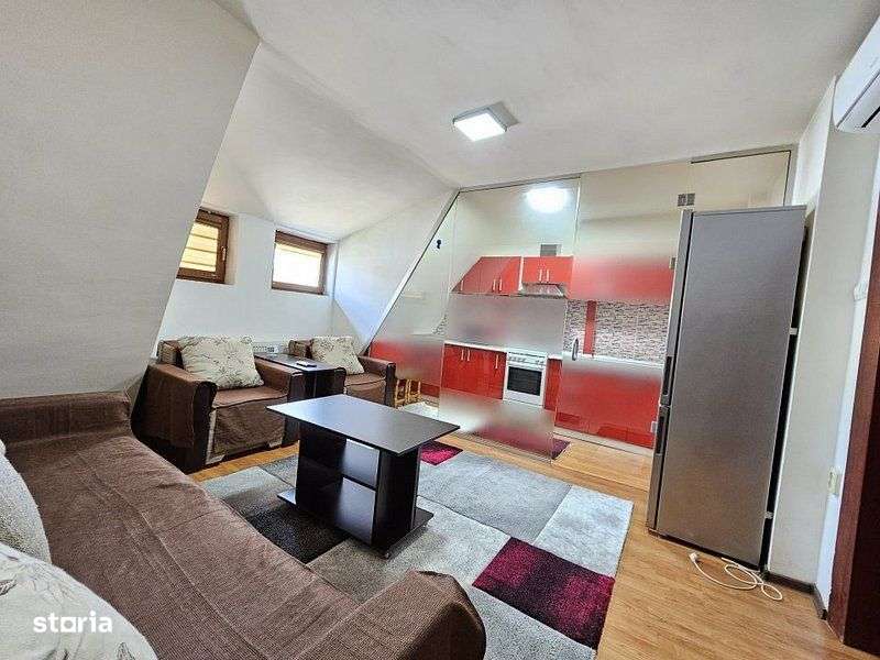 Universitate-Unirii| 5 min. metrou| Garsoniera cu centrala proprie-0