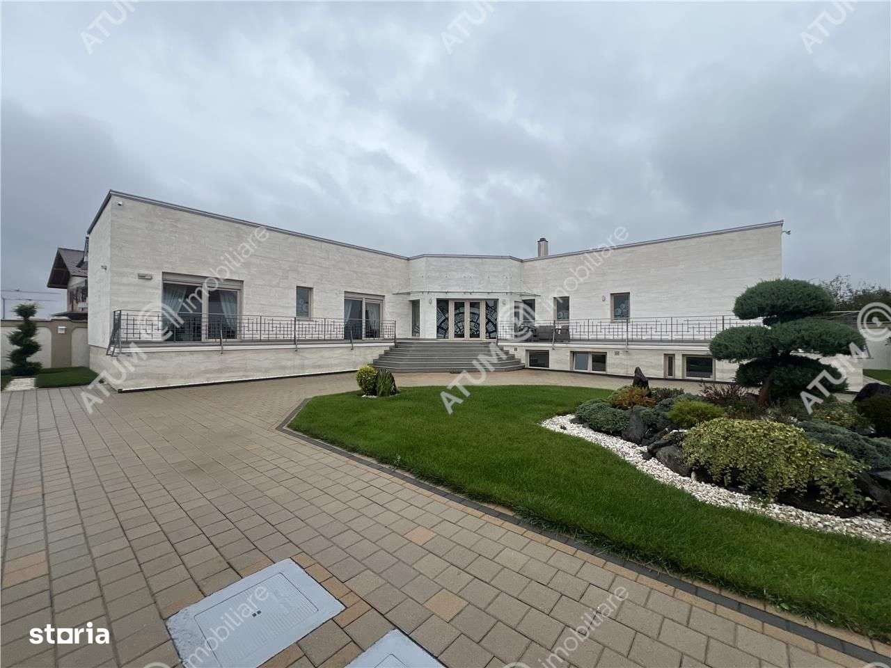 Casa moderna pe un singur nivel cu 1000 mp teren in Selimbar-1