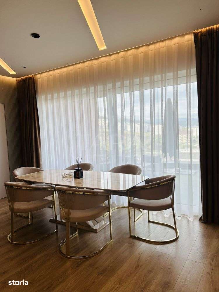 Penthouse spectaculos pe două niveluri în complex nou, Cluj-Napoca. - Imagine principală: 3/8