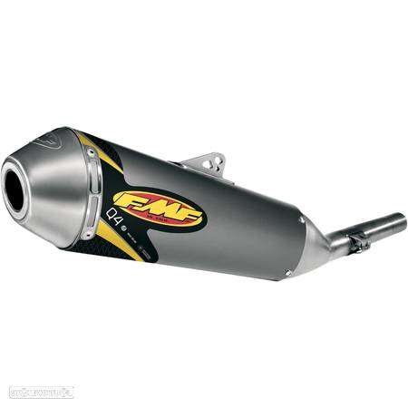 ponteira de escape fmf q4 hex slip-on muffler aluminum honda crf 250 l - 1