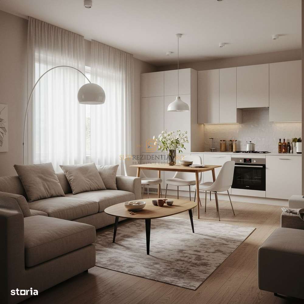 Apartament tip studio, 2 camere, nou finisat - zona Grand Arena Mall