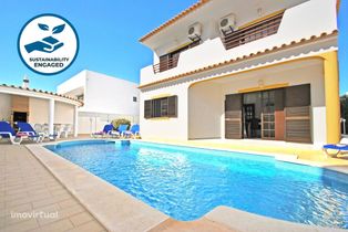 Ibiza - Moradia T5 Galé, Albufeira com Piscina Aquecível, BBQ, AC