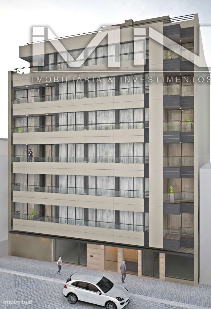 Apartamento T3 Novo  - Garagem fechada - Varandas- Centro da Maia - Grande imagem: 3/26