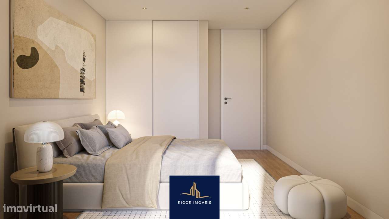 Apartamento T3-Condomínio Privado c/ Piscina e Jardim- Póvoa de Varzim-6